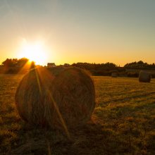 Coucher de soleil près de Sauzon