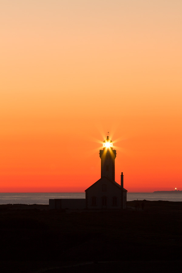 Coucher de soleil sur les Poulains