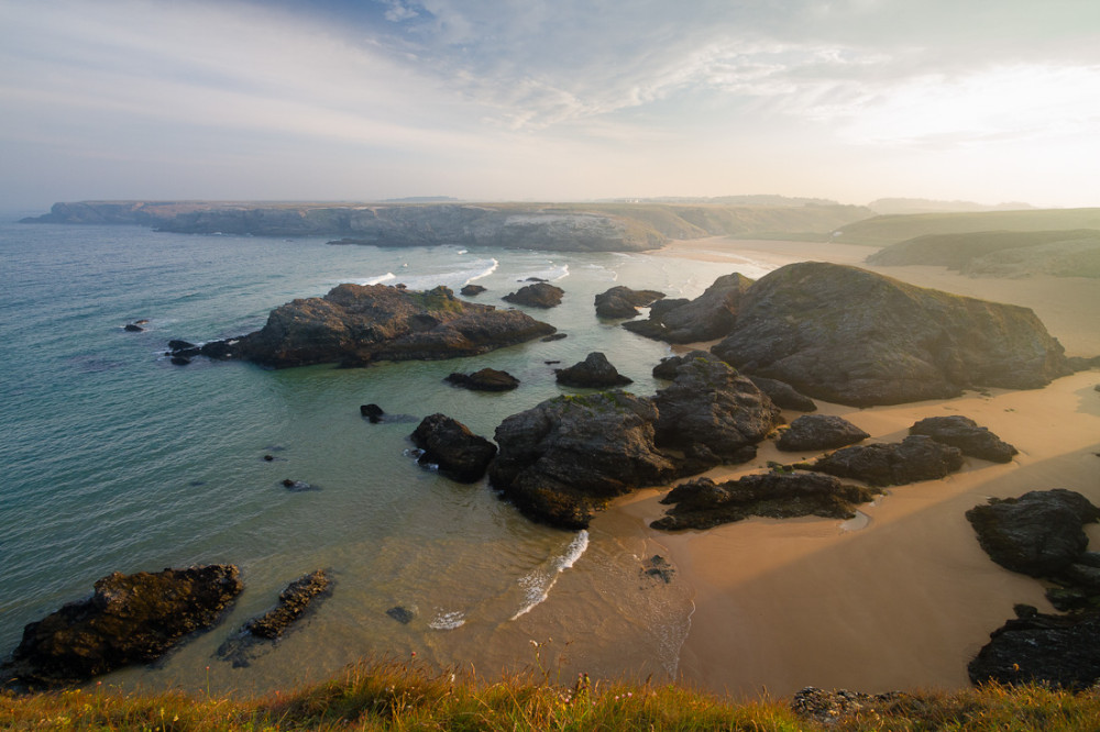 Lever de soleil sur Donnant