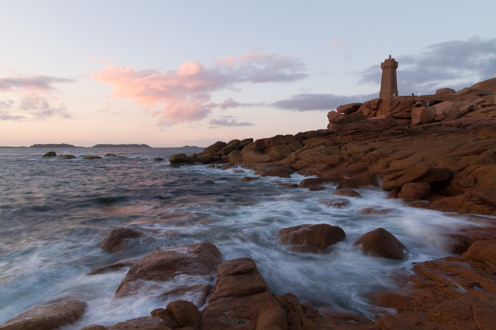 Coucher de soleil à Ploumanach