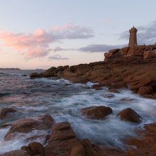 Coucher de soleil à Ploumanach