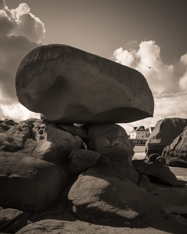 Rochers à Tregastel