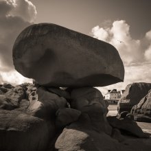 Rochers à Tregastel