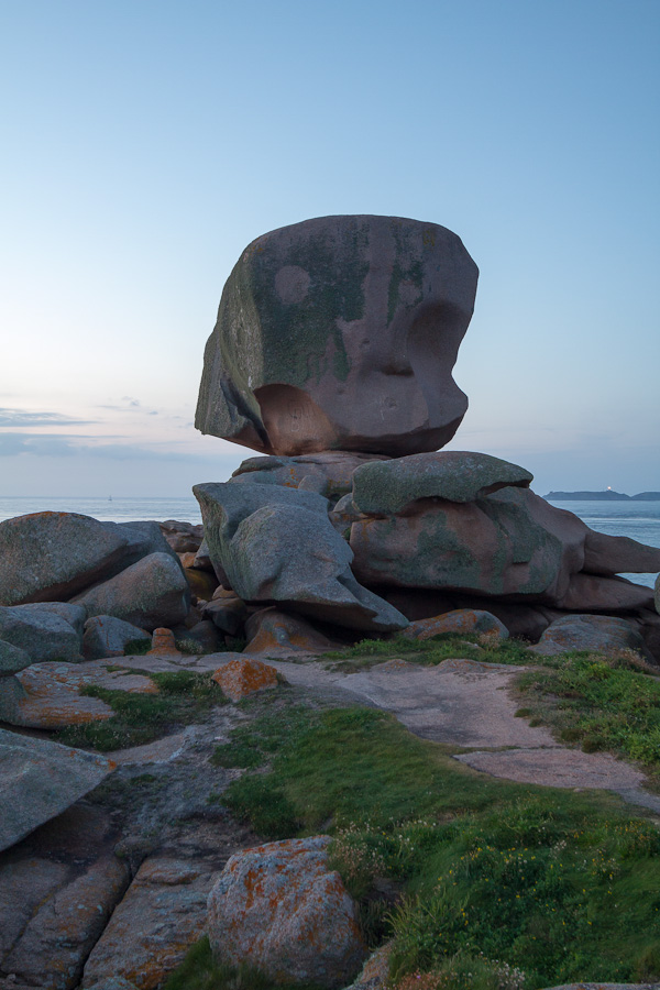 Le rocher du Dé à Trégastel
