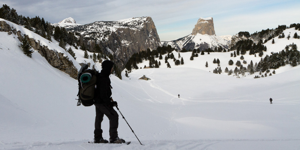 Christophe au Pas de l'Aiguille