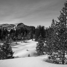 Paysage vers le col du Pison