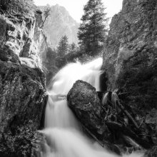 Cascade dans le Val d'Escrins