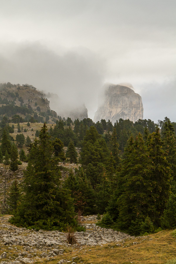 Mont Aiguille au Pas de l'Ours