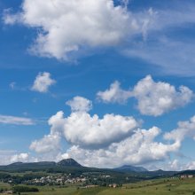Nuages sur Sainte-Eulalie