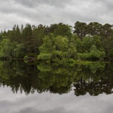 Miroir sur Loch Affric