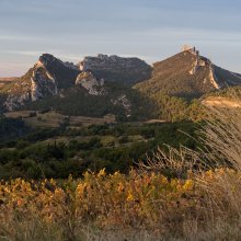 Les Dentelles au matin