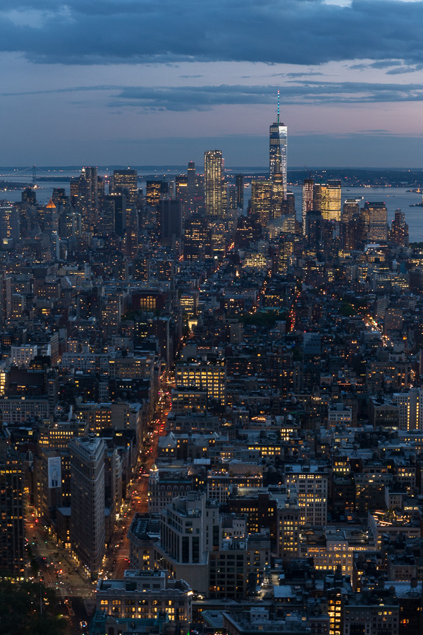 Sunset from Empire State Building