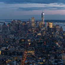 Sunset from Empire State Building
