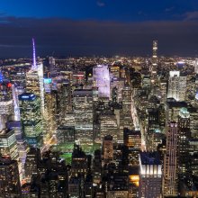 Midtown by night