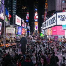 Light at Time Square