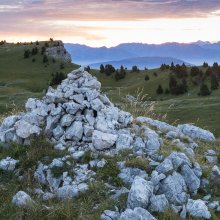 Lever de soleil sur le pas du Fouillet