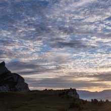 Lever de soleil sur le pas du Fouillet III